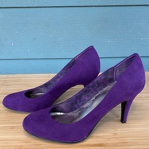 Purple Suede Pumps (7)